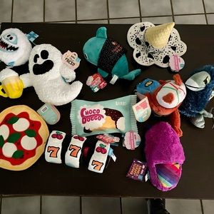 Bark Box dog toys, all brand new , in excellent condition, with tags.